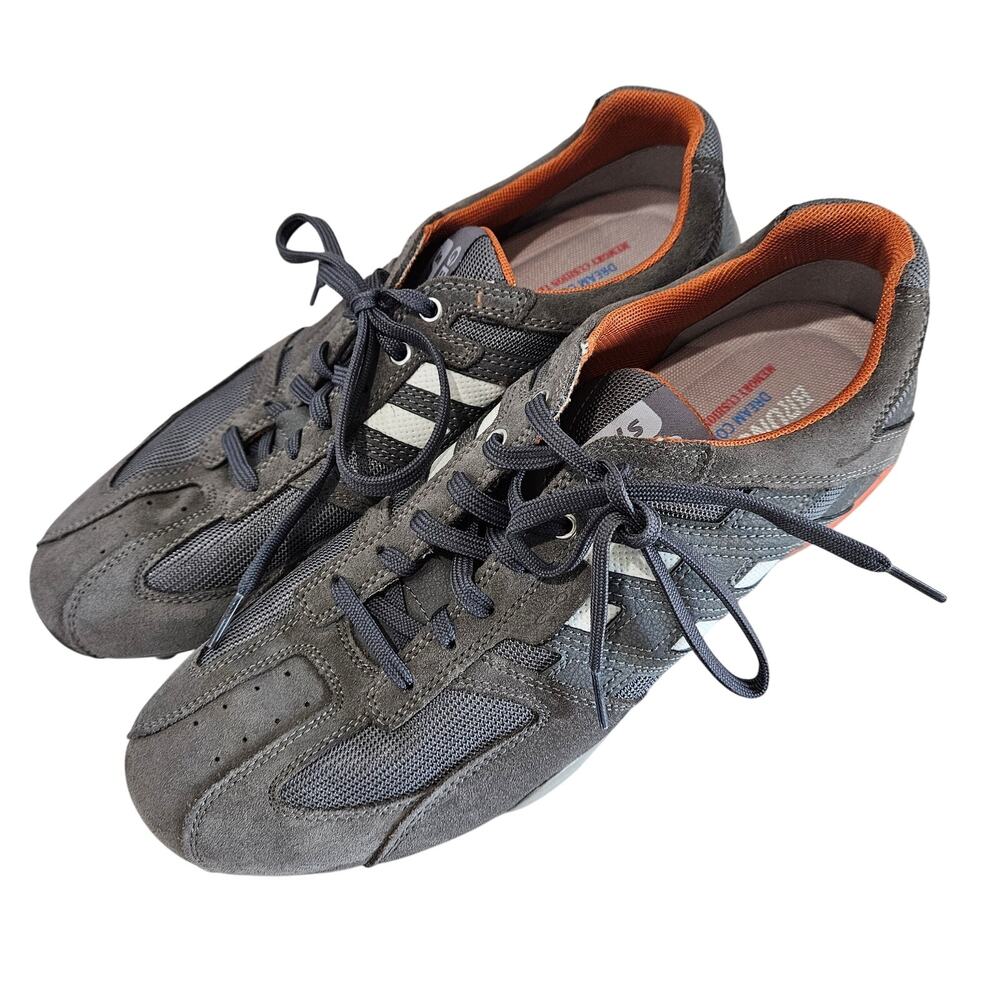 Men's Bruno Marc Snake Suede "Geox" Soft Spike Less. Size 12 1/2